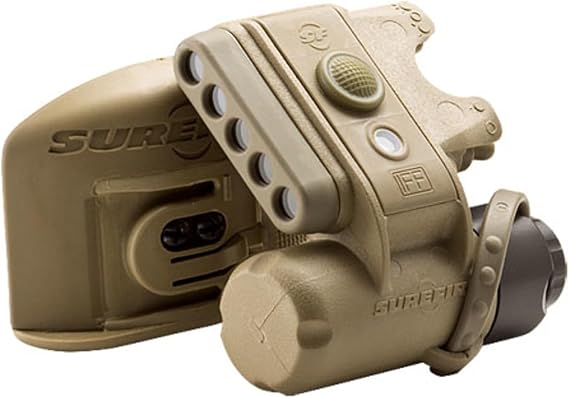 Surefire Multi-Use Helmet Light - High-Performance LED HelmetLight - Tan