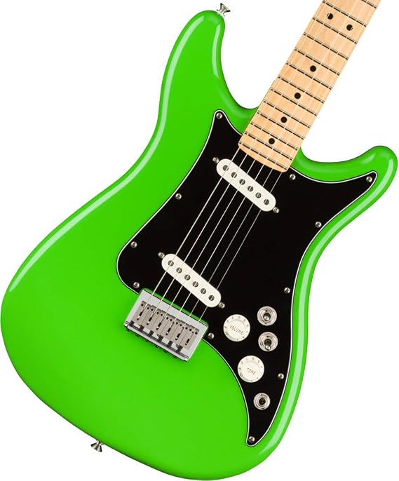 Fender Player Lead II Electric Guitar, Neon Green, Maple Fingerboard