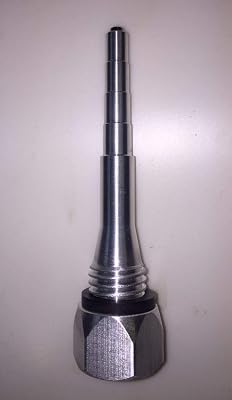 GenExhaust for Champion 3500340031002800 Inverter Generator - Non-Anodized EASY USE MAGNETIC OIL DIPSTICK