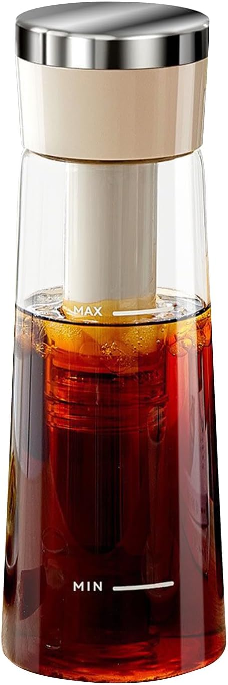 Cold Brew Tea Pitcher Portable Cold Brew Iced Coffee Water Pitcher