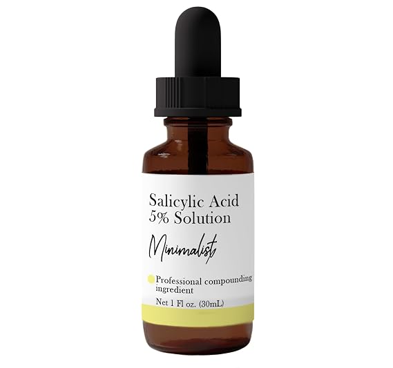 Minimalist, Salicylic Acid 5%, 1 fl Oz | For skin care routines, bath use, and personal care routines