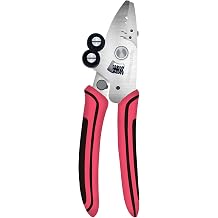 Signal Fire 8 in 1 Fibre Optic Stripping Tool with Side Cutters - Electrician Tool for Stripping Cutting and Cleaning Fibre Optic Cables