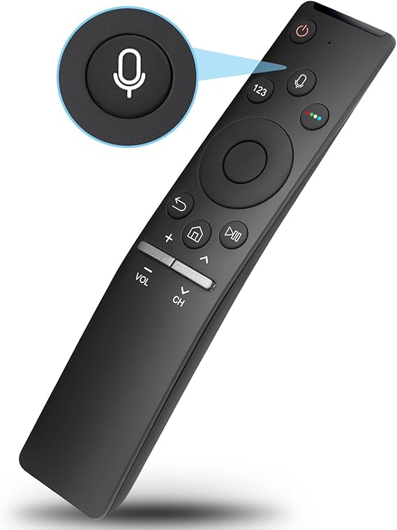 Voice Replacement for Samsung-Smart-TV-Remote, New Upgraded BN59-1266A for Samsung Remote Control with Voice Function.