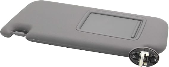 Ezzy Auto Gray Left Driver Side Sun Visor fit for Toyota RAV4 with Sunroof 2006 2007 2008 2009 2010 2011 2012 2013