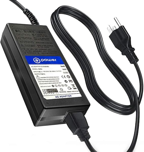 T POWER 19V Charger for Rhythm Healthcare P2 E6 E7 P2E6 P2E7 BA-P200 BA-P201 Lifestyle Portable Oxygen Concentrator P2ACA-1 P2DCA-1 EDAC ED1010C EM11012E Ac Dc Adapter Power Supply Cord