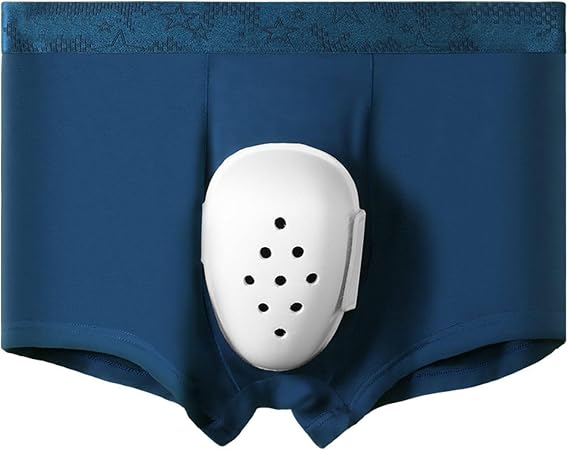 Post Circumcision Underwear for Men, Anti-Friction Boxer Briefs with Protective Ring Cover, Post-Op Recovery Underwear