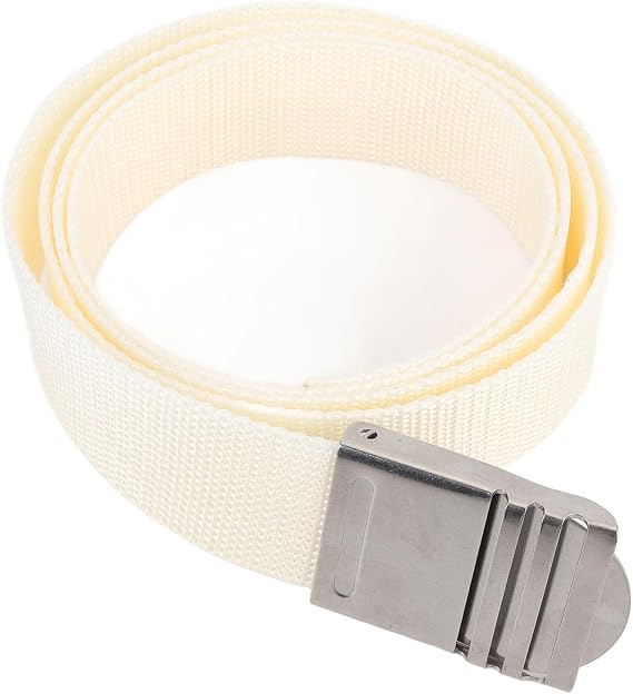Diving Weight Belt, 73.6in Thickened Nylon Dive Belt Weights with Stainless Steel Buckle for Diving Enthusiasts, Freediving, Spearfishing