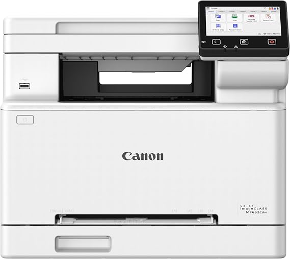 Canon Color imageCLASS MF662Cdw - Wireless Duplex Laser Printer with Copier, Scanner, 26 PPM