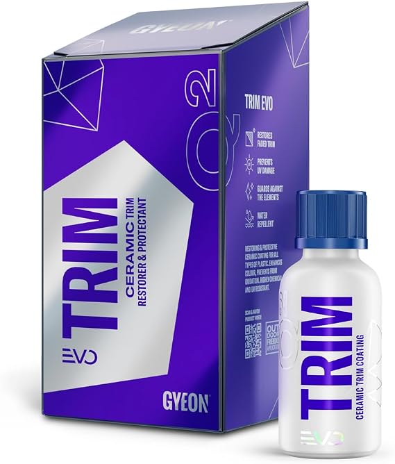 GYEON Trim EVO Ceramic Plastic Trim Restorer and UV Protection Satin Finish