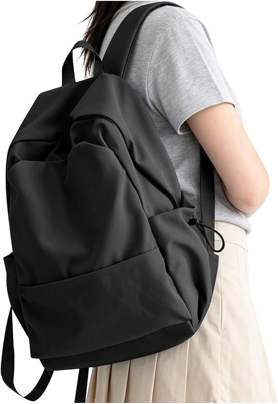 HYC00 School Backpack Womens, Causal Travel School Bags 14 Inch Laptop Backpack for Teenage Girls Lightweight Rucksack Water Resistant Bookbag College Boys Men Work Daypack
