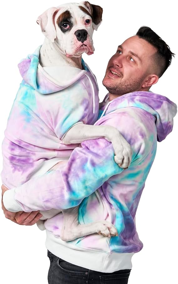 Spark Paws Human Hoodie - Matching Dog and Owner Clothes, Sweatshirt