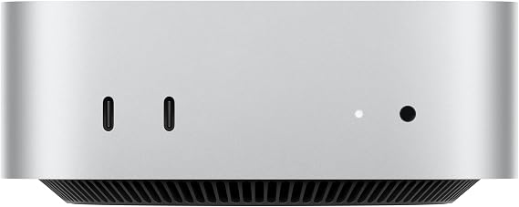 Apple 2024 Mac mini Desktop Computer with M4 chip with 10core CPU and 10core GPU: Built for Apple Intelligence, 24GB Unified Memory, 256GB SSD Storage, Gigabit Ethernet. Works with iPhone/iPad