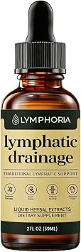 Lymphoria Lymphatic Support Drops, Herbal Wellness Support, Natural Herbal Blends, Vegan & Non-GMO
