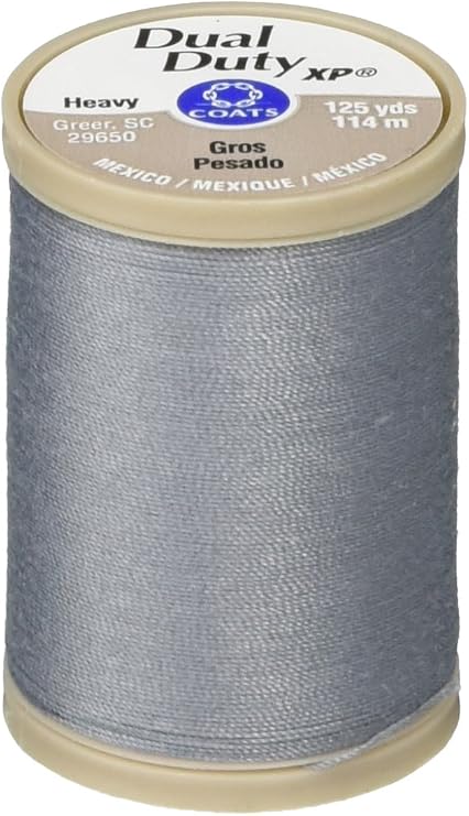 COATS S950-0620 Dual Duty XP Heavy Thread, 125-Yard, Slate