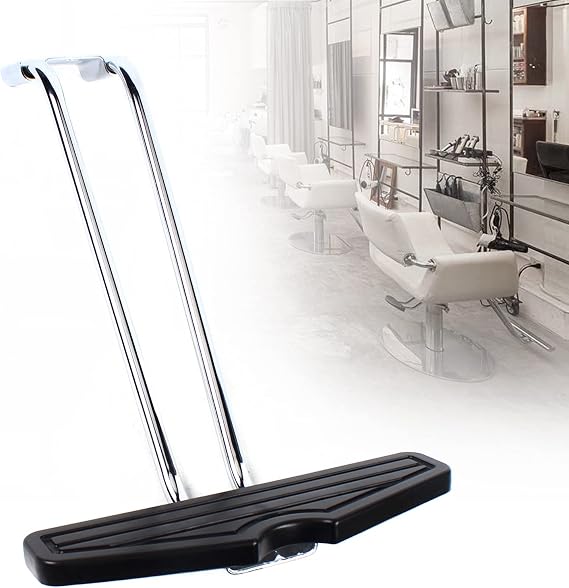 Salon Chair Foot Rest - Simple Replacement Tripod Stand F-1 for Swivel Chair, Foot Pedal Parts