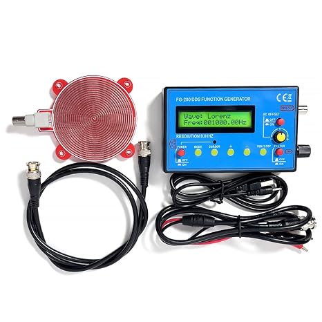 1Hz-500kHz DDS Signal Generator with Schumann Resonator