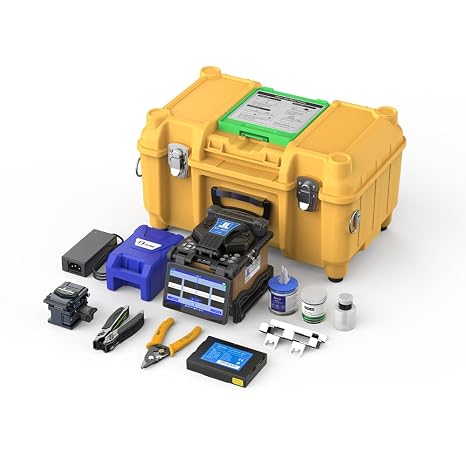 Fiber Splicer Core Alignment JILONG KL-360T Optical Fusion Splicer 6 Motors with 6s Fast Splicing 0.01dB Splicing Loss Welding Machine FTTH FTTX Tool 380X/190 X Magnification