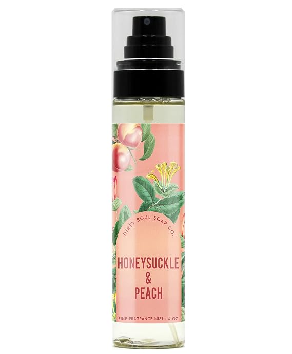 Honeysuckle & Peach Parfum Mist - Inspired by Honeysuckle & Peach Spritz by  | Long Lasting Scent | Fragrance Dupe