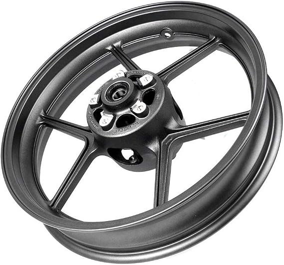 Three T Motorcycle Front Wheel Rim Hub Aluminum Alloy for Kawasaki Ninja ZX10R 2004-2005, ER-6N 2006-2018, Z1000 2014-2018