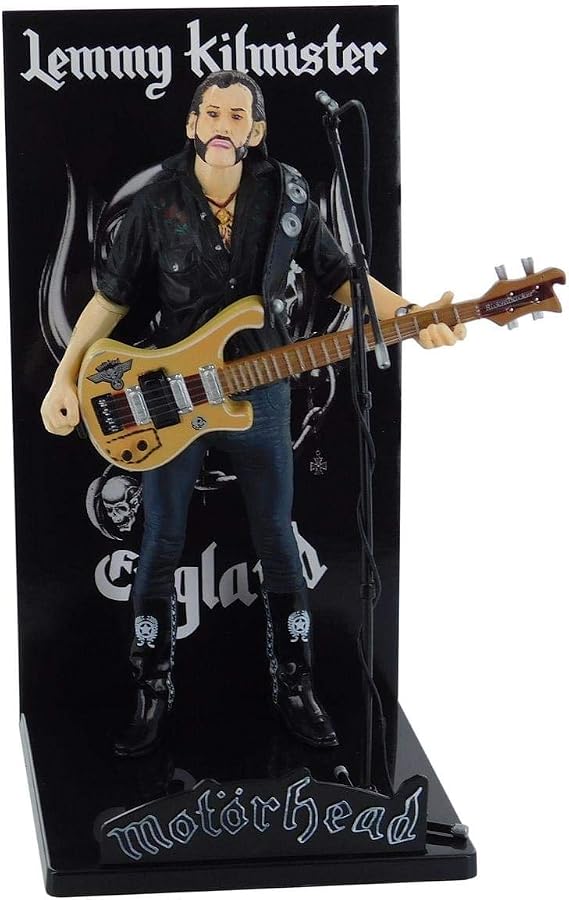 Toynk Motorhead Lemmy Kilmister Deluxe Figure Rickenbacker Guitar Eagle