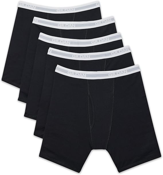 Gildan mens Underwear Boxer Briefs, Multipack