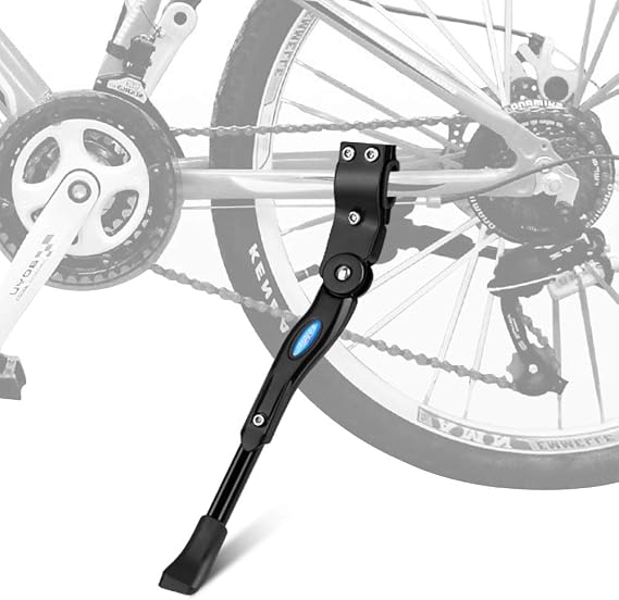 Bisiklet standı, ayarlanabilir evrensel arka yapı ayağı, alüminyum alaşım, bisiklet ayağı, kaymaz yan ayaklık, 22-28 inç dağ bisikleti, yarış bisikleti, BMX/MTB için