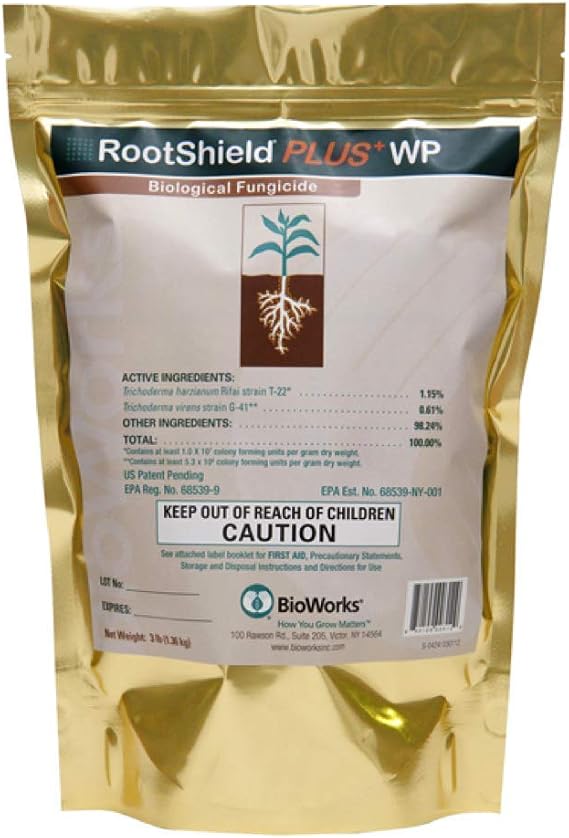 Rootshield Plus WP, Trichoderma harzianum T-22 & Trichoderma virens G-41 1 lb