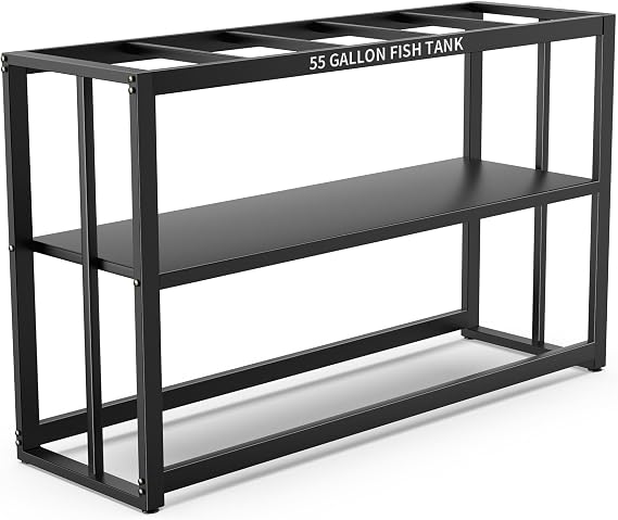 Akenow 55-75 Gallon Fish Tank Stand with Storage Shelf,Aquarium Stand