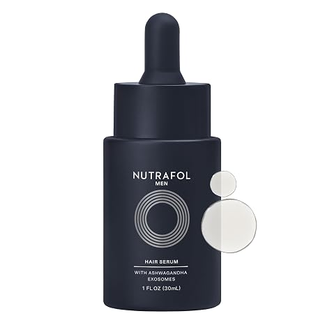 Nutrafol Men's Hair Serum for Thinning Hair, Lightweight, 1 Fl Oz Bottle