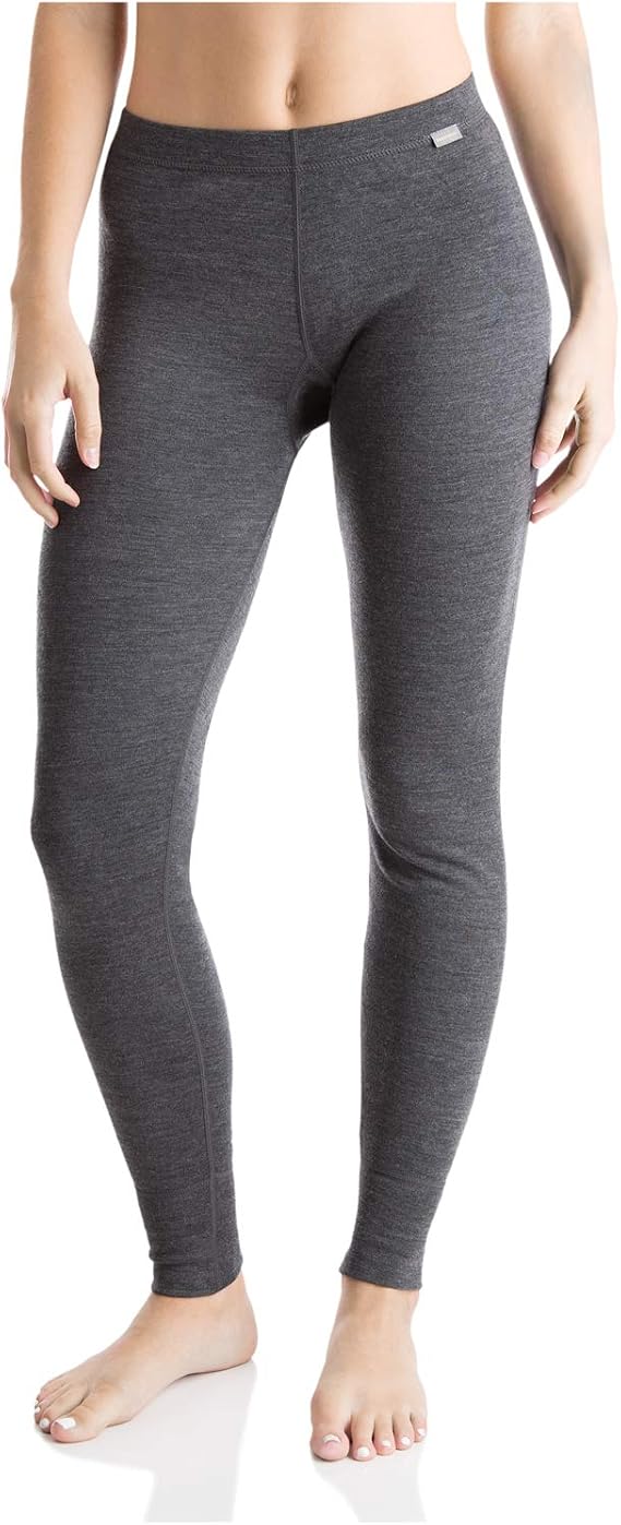 MERIWOOL Women Base Layer Bottoms - Lightweight Merino Wool Thermal Pants