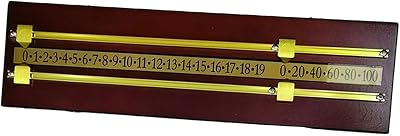 Yiju Snooker Billiard Scoreboard Wall Mounted Snooker Game for Players Referee Gear Scoring Counter Shuffleboard Score Keeper