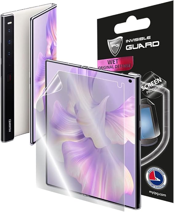 IPG Made for Huawei Mate XS 2 (Internal - External Display) Hydrogel Screen Protector Invisible Touch Screen Sensitive HD Clear Film Anti Scratch Skin Guard - Smooth / Self-Healing / Bubble -Free for MateXS2