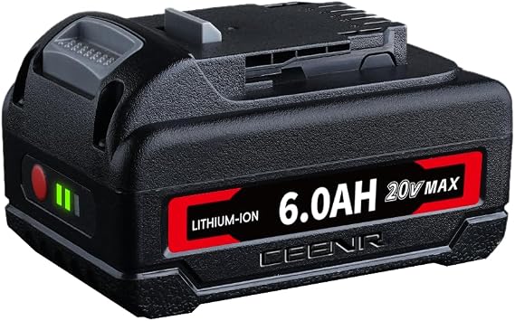 6.0Ah DCB200 Replacement Lithium-ion Battery,Compatible with Dewalt 20V Max Tools,Built with Korean Battery Cells