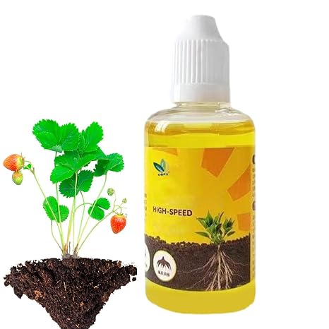 Plant Root Stimulator Liquid,rooting hormones for cuttings,Liquid Rooting Fertilizer for Fast and Strong Root Growth,Root Enhancer Fast Strong Plant Seedling Fertilizer for Flower Plant