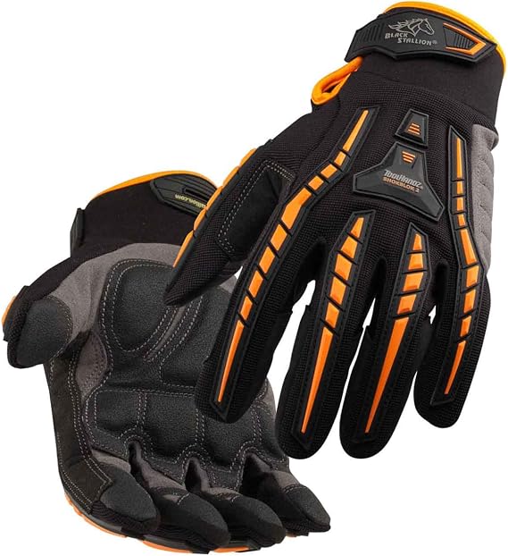 Revco ToolHandz GX100 Anti-Vibration Syn. Leather Mechanic's Gloves, X-Large
