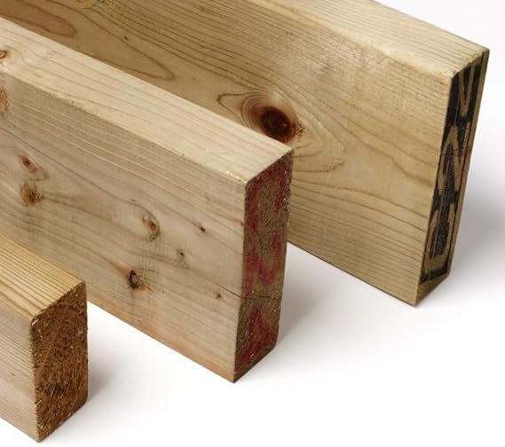 Treated Timber 4x2 (100mm x 47mm) | 12ft (3.6m)