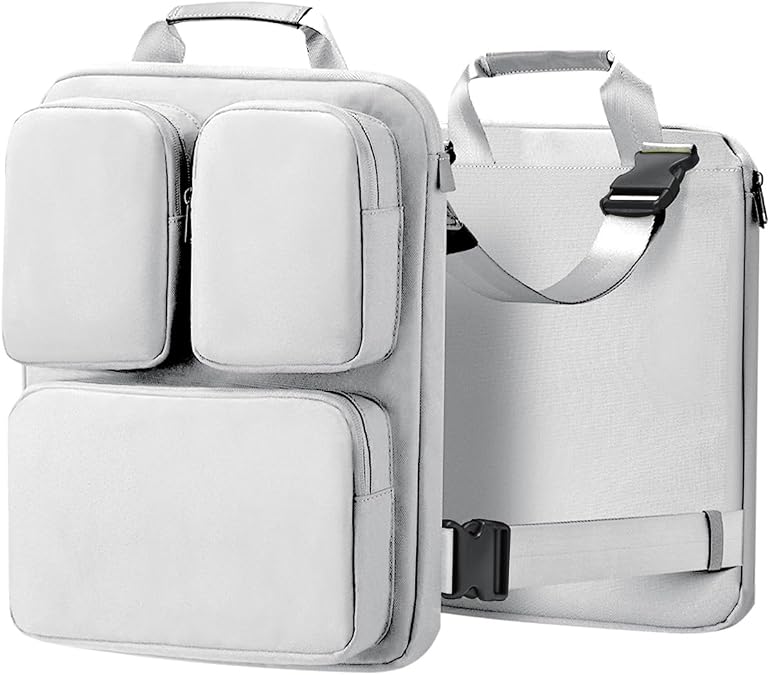 SAIKIT Laptop Briefcase Bag, Over Luggage Organizer for Carry On Bag, Protective Computer Bags