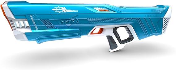 SPYRA - SpyraThree WaterBlaster - Electric & Automated Premium Water Gun with The Switch - Decide Between 3 Epic Game Modes (Blue)