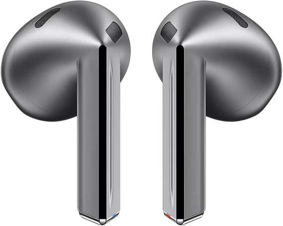 Samsung Galaxy Buds3 (2024, ANC) Water Resistant, AI Real-Time Language Interpreter, True Wireless Bluetooth 5.4 Earbuds, Hi-Fi Sound, Noise Cancelling, Touch Control, International Model (Silver)