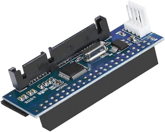 JMT 39 Pin IDE to SATA Connector SATA IDE Adapter 3.5 HDD IDE/PATA Hard Disk Adapter Converter Card with Data Power Cable