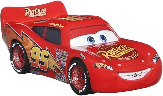 Cars Disney Pixar Bug Mouth Lightning McQueen Die Cast 1:55 Scale