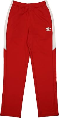 Umbro Mens Tech Fleece Pant VermillionWhite Size XL