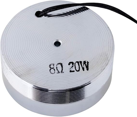Resonance Speaker 50mm 2Inch All Frequency Resonance Loudspeaker Vibration Round Strong Bass Vibration Louderspeaker(8 20 Watt)