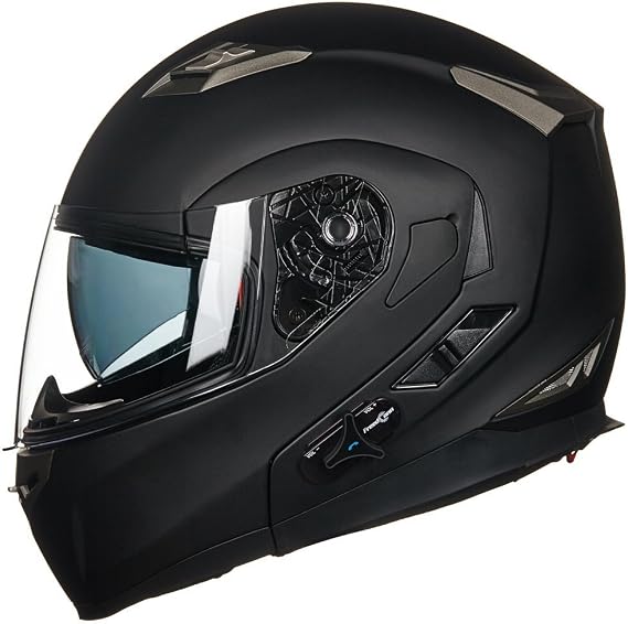 ILM Bluetooth Integrated Modular Motorcycle Helmet 953/953Pro/953Max | DOT-Certified, Bluetooth 5.0, 8hr Talk Time, Intercom 1680ft, Stereo Speakers, Washable Liner, DSP Noise Cancel