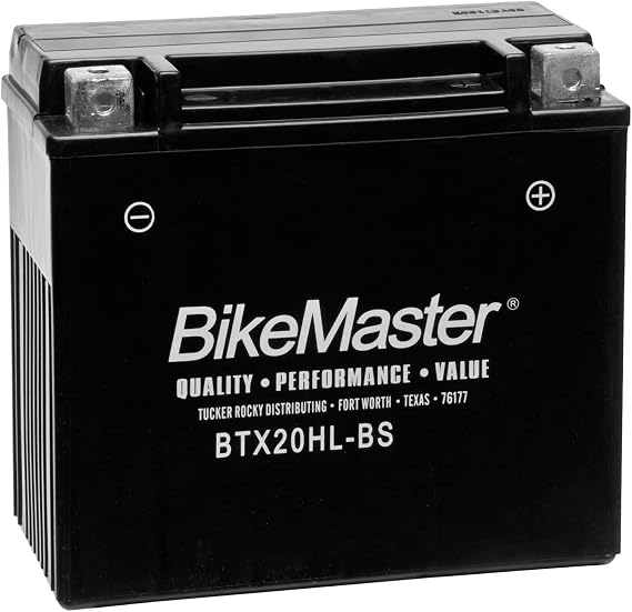 BikeMaster Performance+ Maintenance-Free Batteries BTX20HL-BS