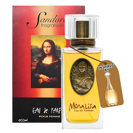 Sandora Fragrances Perfume for Women - INSPIRED by A WORLD RENOWED WOMEN'S PERFUME - Pear, Magnolia, Jasmine, Vanilla Feminine, Elegant, Floral 100ml (3.4 fl oz)