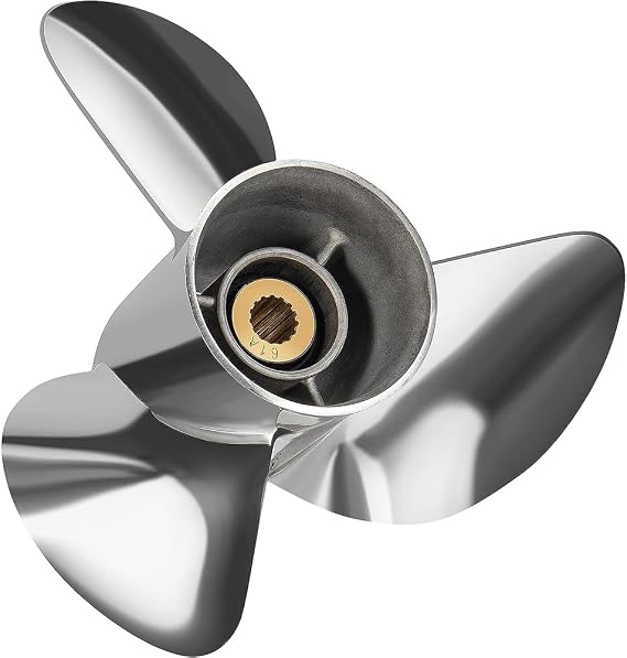 14 1/4 x 18 Replace OEM# 68F-45978-20-00 Stainless Steel Outboard Boat Propeller for Yamaha Engines 150-250 HP 15 Tooth RH