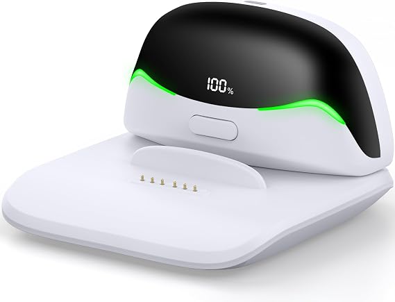 Magnetic Charging Dock with One Battery Pack, Charges Up to 2 Battery Packs Simultaneously for Quest 2/Quest 3 Head Strap