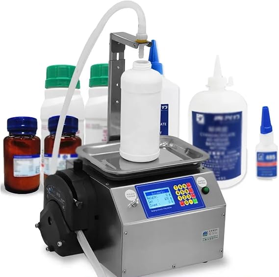 Peristaltic Pump Filling Machine Weighing Type Automatic Filler Liquid 13L/min Perfume Essential Oil with Scale Best