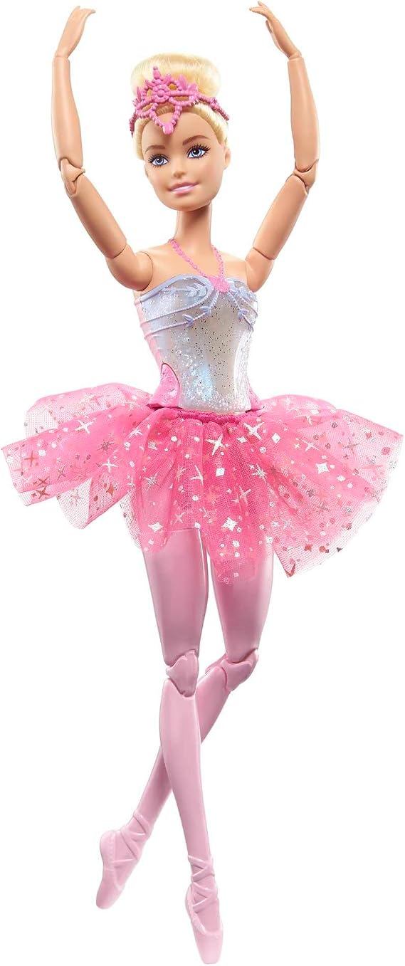 BARBIE™ DREAMTOPIA GLITTER BALLERIN™ Barbie doll | blonde ballerina doll | magic light feature HLC25